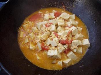 西红柿鸡蛋炒豆腐的做法步骤7