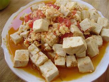 西红柿鸡蛋炒豆腐的做法步骤8