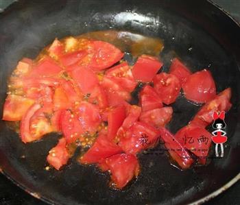 番茄茄子炒肉丝的做法步骤6