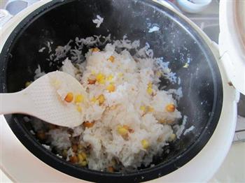 大米苞米饭的做法步骤5