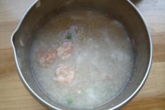 虾仁甜豆燕麦粥的做法步骤7