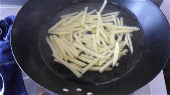椒盐薯条的做法步骤3