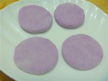 双麻紫薯糯米饼的做法图解14