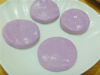 双麻紫薯糯米饼的做法图解15