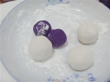 双麻紫薯糯米饼的做法图解9