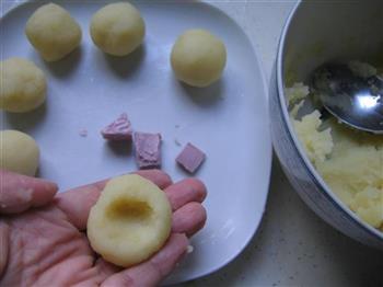 土豆水果拼的做法步骤4