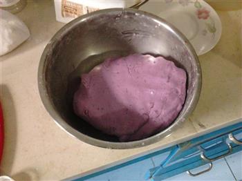 紫薯奶香糯米饼的做法步骤4