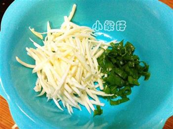 茭白虾仁香菇粥的做法步骤1