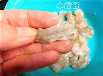 茭白虾仁香菇粥的做法图解3