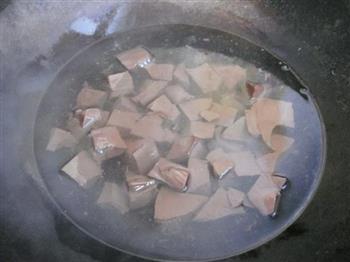 猪血豆腐白菜汤的做法步骤4