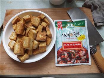 菜鸟级麻婆豆腐的做法步骤2