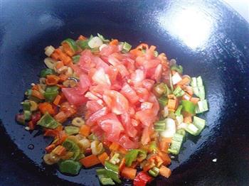 西红柿辣子拌面的做法步骤4