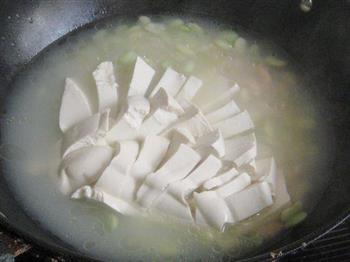 虾干酸菜豆腐汤的做法图解4