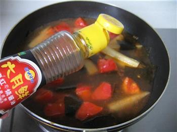 土豆番茄海带汤的做法步骤6