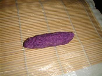 紫薯糯米卷的做法步骤7