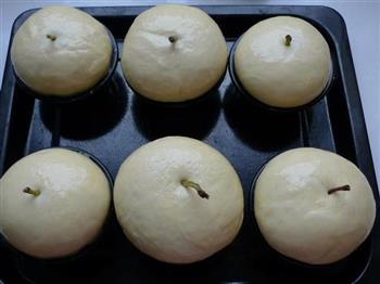 奶香苹果面包的做法步骤9
