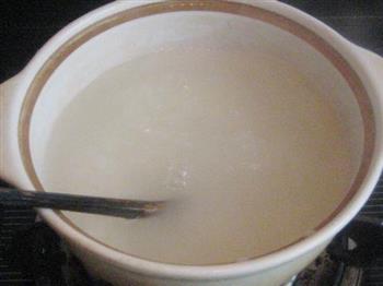 木芙蓉糯米粥的做法步骤4