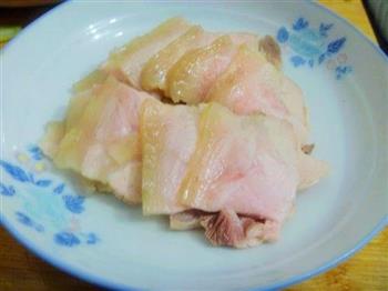 茭白回锅肉的做法步骤2