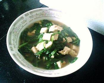 小白菜炖冻豆腐的做法步骤9
