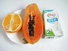 木瓜柳橙汁的做法步骤1