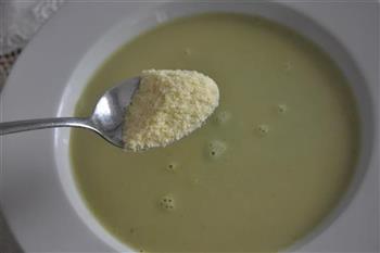 薄荷豌豆奶油汤的做法图解10