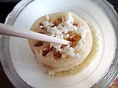 枣香红糖糯米藕的做法步骤5