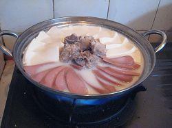 美容豆浆火锅的做法步骤5