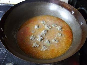 番茄牛肉丸汤的做法步骤17