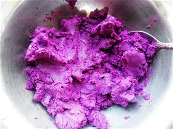 紫薯馒头包的做法步骤3
