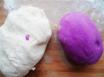紫薯馒头包的做法步骤4