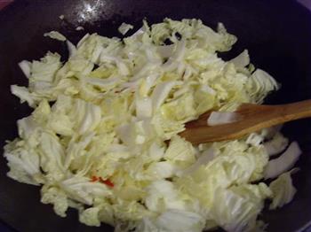 清炒大白菜的做法步骤3
