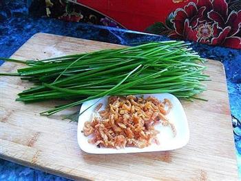 蚝油海米炒韭菜的做法步骤1