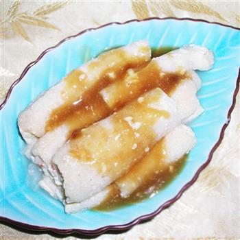 鲜虾豆腐酿竹荪的做法图解9
