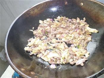 辣白菜羊肉炒饭的做法步骤2