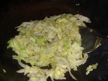 大白菜烩千张的做法图解3