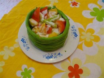 蔬果沙拉的做法步骤5