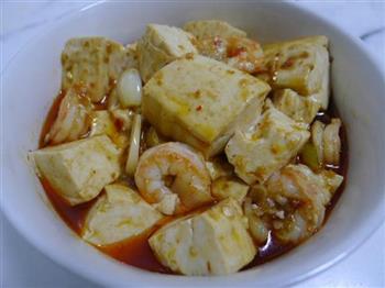鲜虾麻婆豆腐的做法步骤10