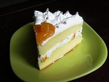 黄桃奶油蛋糕的做法步骤14