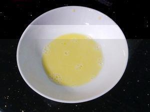 香煎糯米鸡蛋饼的做法步骤3