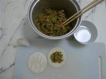 扁豆馅水饺的做法步骤8