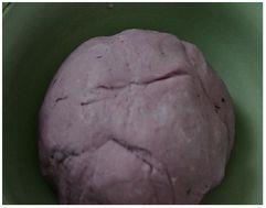 奶香紫薯馒头的做法步骤5