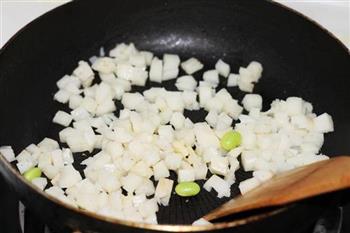 黄龙溪豆豉炒三丁的做法图解2