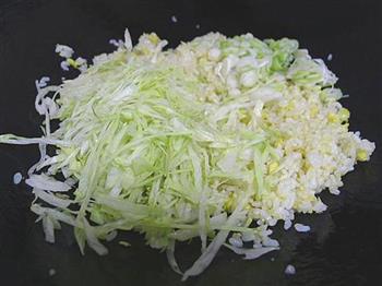 西生菜蛋炒二米饭的做法步骤9