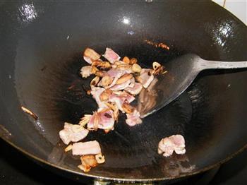 菜花炒肉片的做法步骤4
