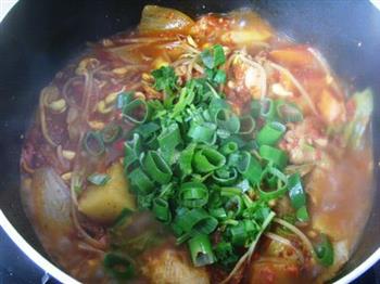 韩式炒辣鸡汤的做法步骤14