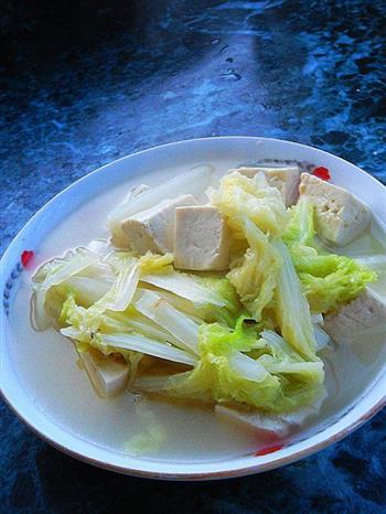 大白菜炖豆腐的做法图解10