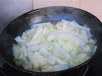 大白菜炖豆腐的做法步骤7