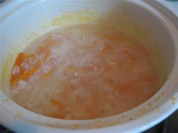 胡萝卜大米粥的做法步骤5