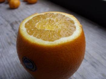 香橙酸奶水果盏的做法步骤2