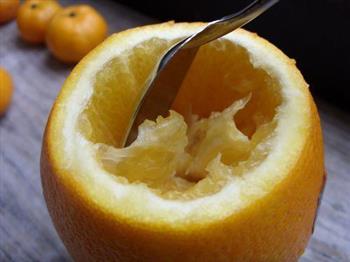 香橙酸奶水果盏的做法步骤4